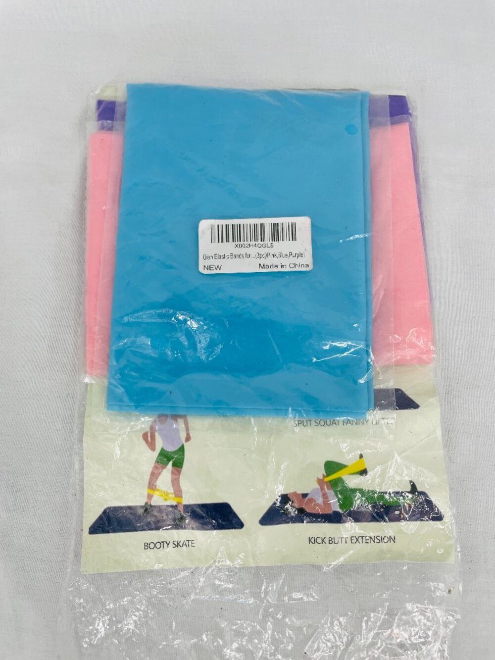 Qian Elastic Bands for Booty Skate, Split Squat Fanny